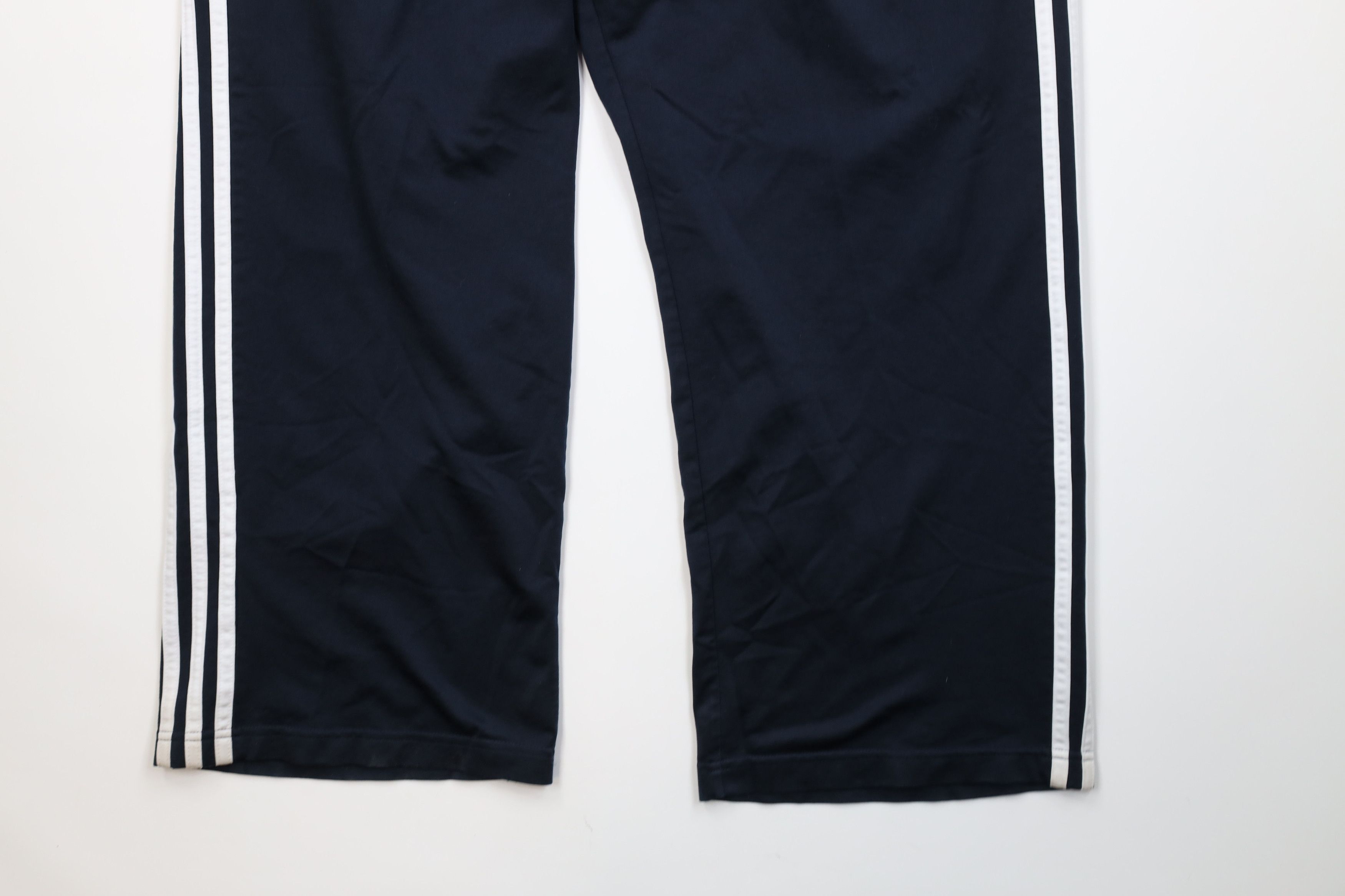 Adidas Vintage Y2K Adidas Wide Leg Sweatpants Pants Navy Blue Size US 36 / EU 52 - 5 Thumbnail