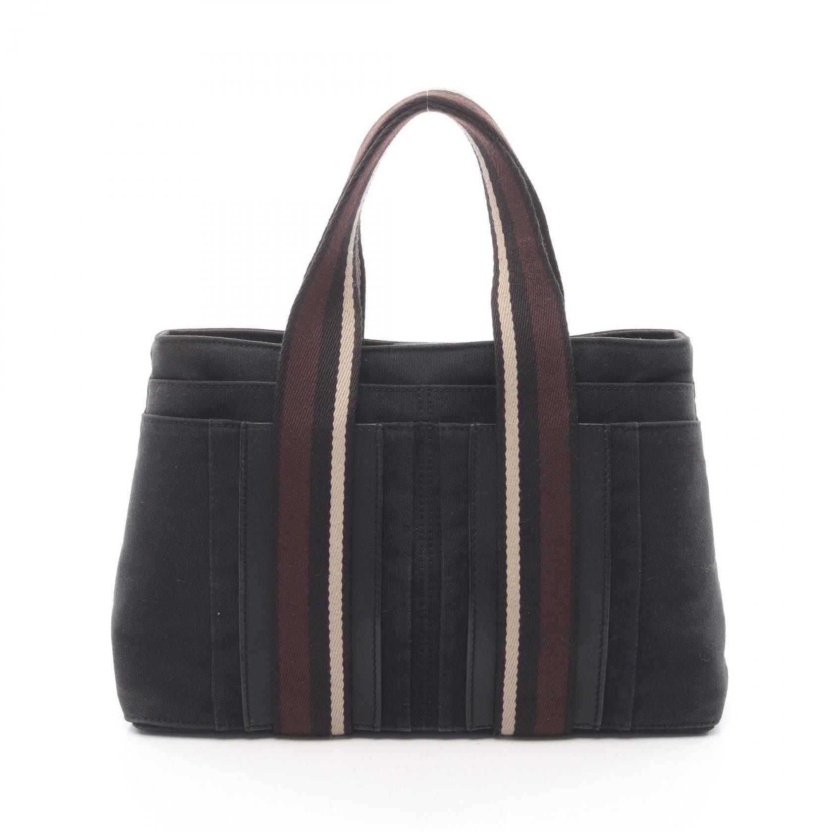 Hermes Hermes Hermes Troca Horizontal PM canvas leather tote bag Textile Tote Bag DUTY FREE for USA Size ONE SIZE - 1 Thumbnail