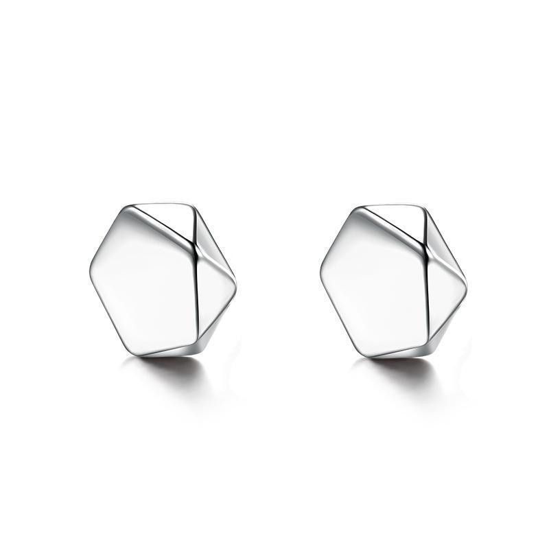 Jewelry Crazy Earrings One Pairs Chrome Jewelry Size ONE SIZE - 4 Thumbnail