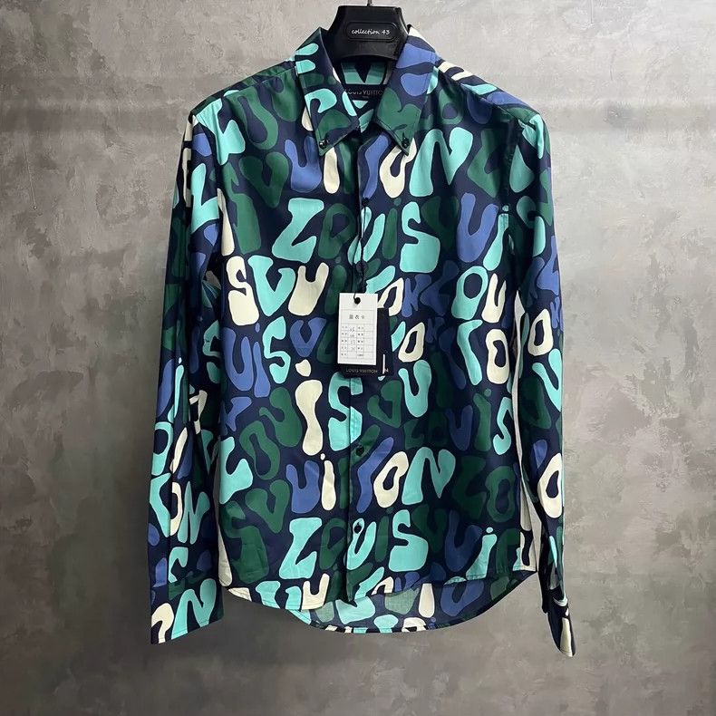 Louis Vuitton louis vuitton printed long sleeve shirt-dmc Size US XS / EU 42 / 0 - 1 Thumbnail