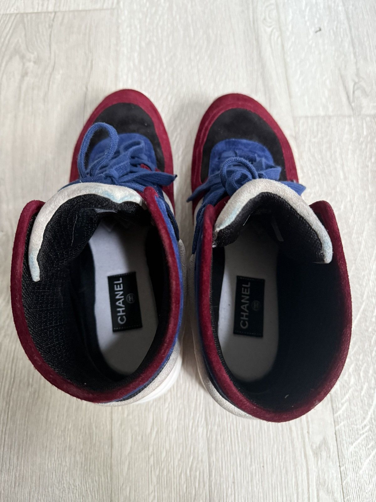 Chanel Chanel Hi Top Trainers Size US 8 / EU 41 - 5 Thumbnail