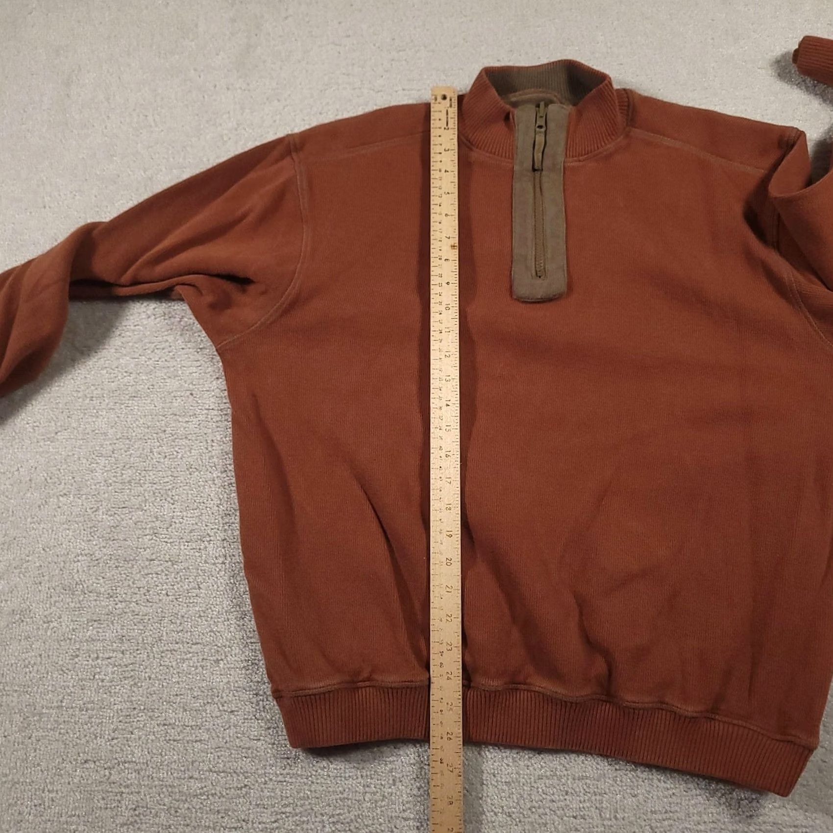 Vintage VINTAGE Legendary Whitetails Quarter Zip Sweatshirt Mens XL Brown Mock Neck Size US XL / EU 56 / 4 - 6 Thumbnail