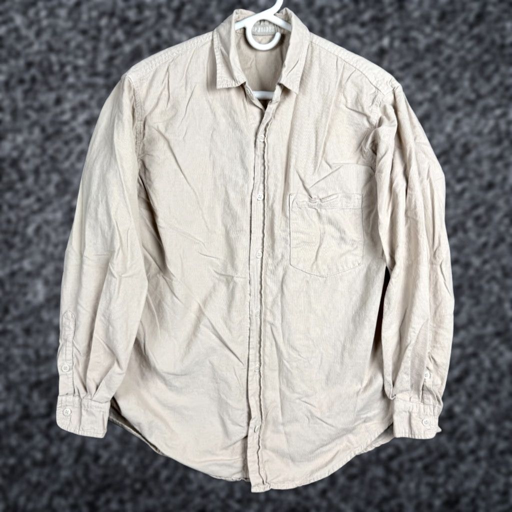 Vintage CP Shades Shirt Womens XS Beige Corduroy Button-Up Long Sleeve 1225 Size XS / US 0-2 / IT 36-38 - 1 Thumbnail