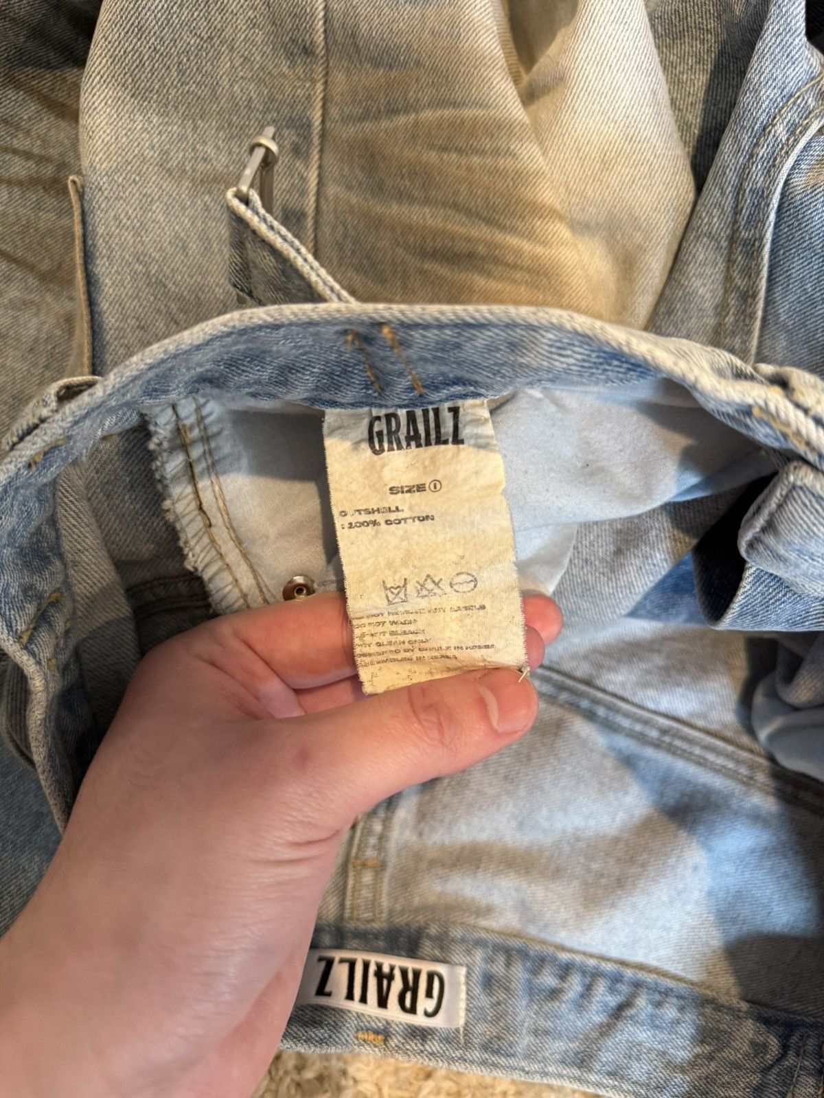 GRAILZ GRAILZ GR MUD WASH DENIM JEAN Size US 30 / EU 46 - 6 Thumbnail