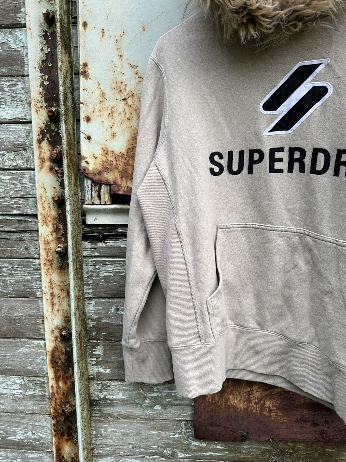 If Six Was Nine × Superdry Vintage Japanese Style Fur Superdry Hoodie Custom By Me Size US M / EU 48-50 / 2 - 13 Thumbnail