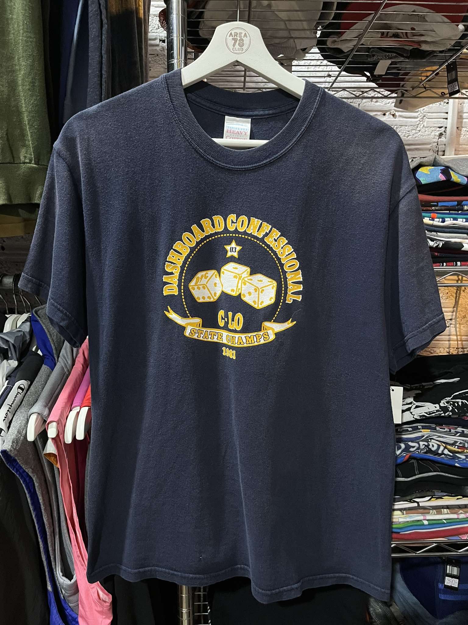 Band Tees × Vintage Dashboard Confessional Alternative Rock Emo Band Tee 00s Size US M / EU 48-50 / 2 - 1 Thumbnail