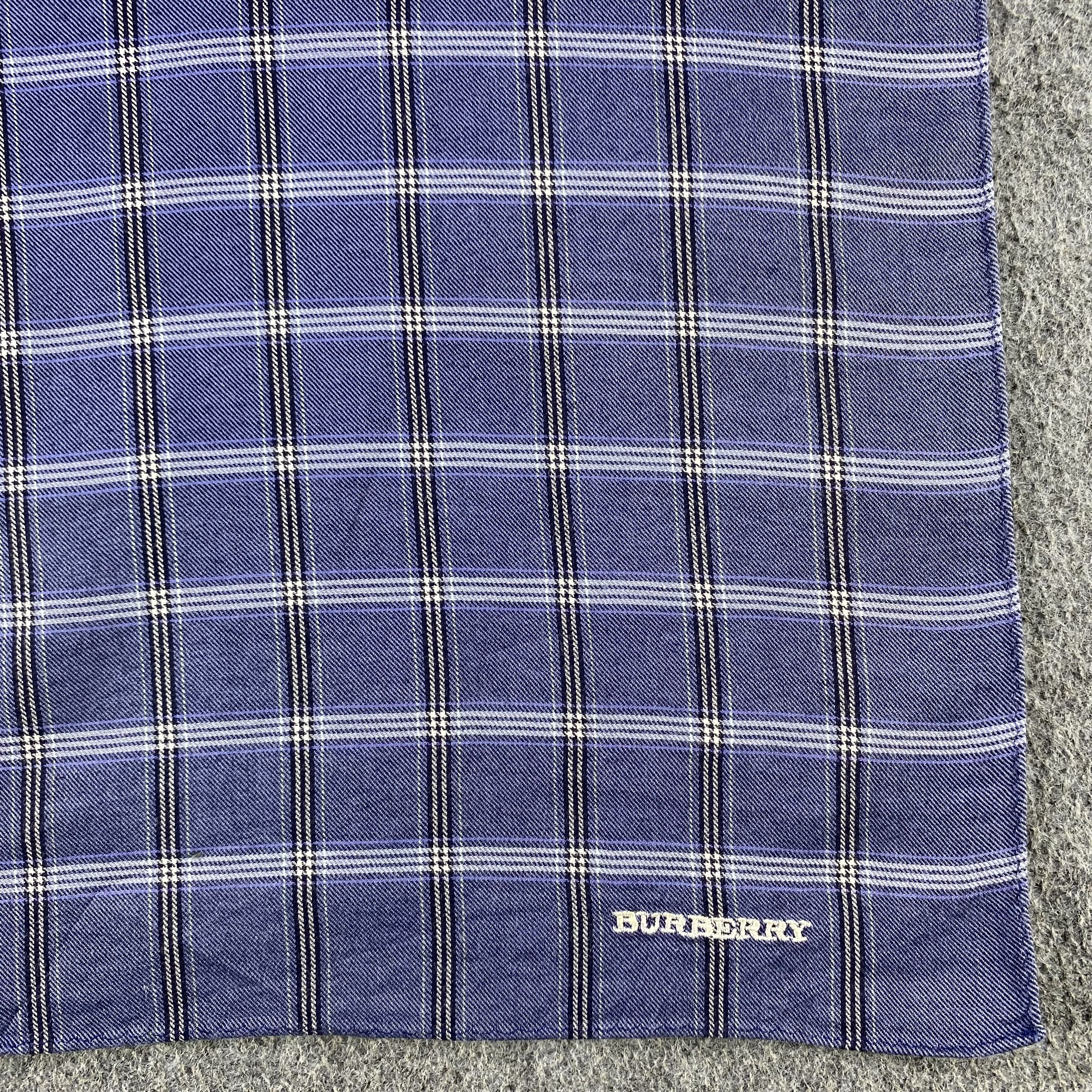 Burberry × Vintage Burberry Handkerchief/Neckerchief/Bandana HC810 Size ONE SIZE - 3 Thumbnail