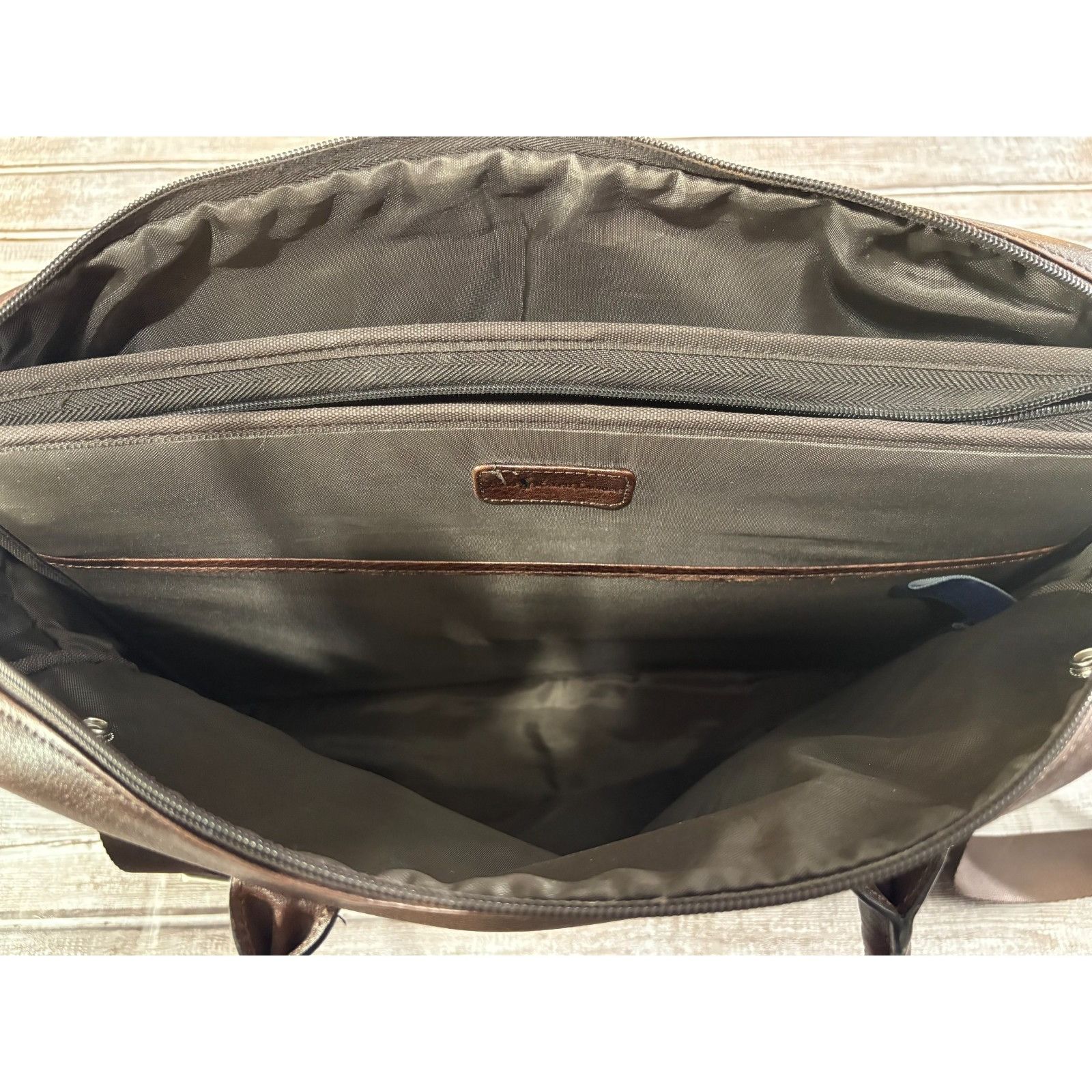 Polo Ralph Lauren Polo Ralph Lauren Leather Canvas Heritage Logo Messenger Lap Size ONE SIZE - 5 Thumbnail