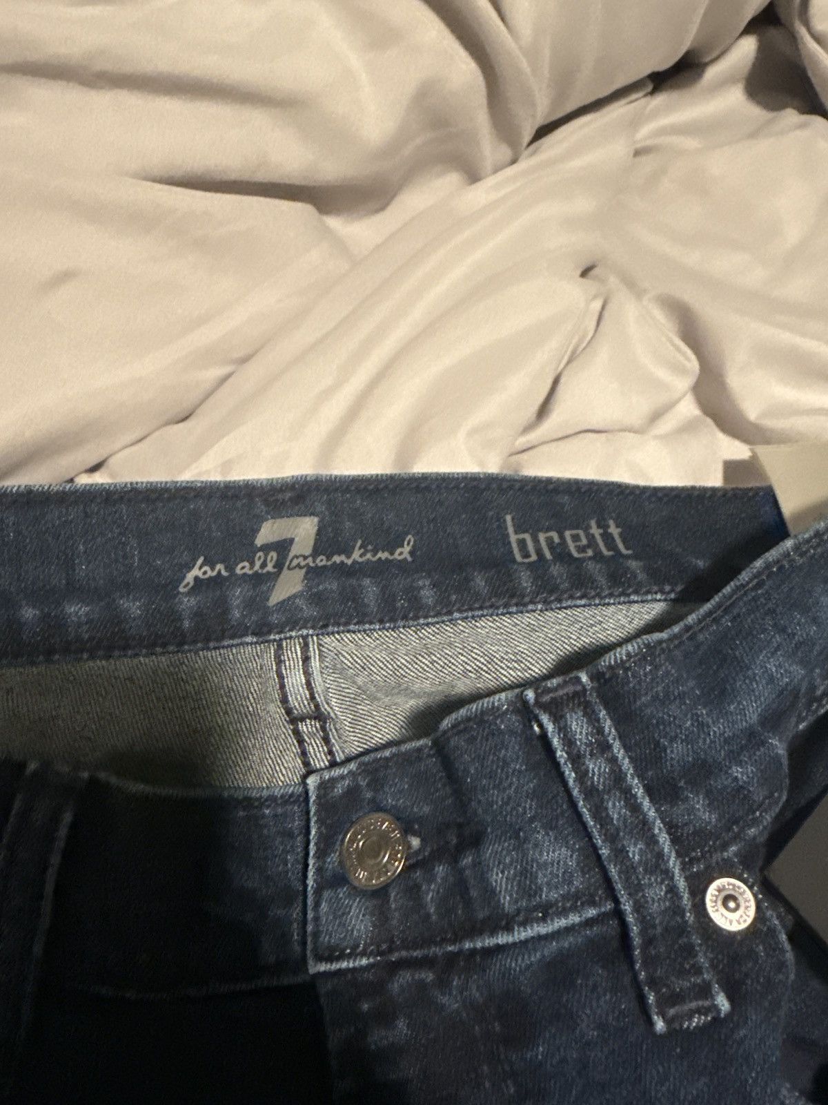 Seven 7 Seven Bootcut “Brett” Dark Wash Size US 34 / EU 50 - 3 Thumbnail