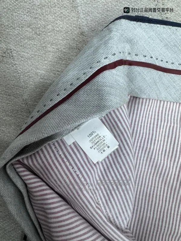Brunello Cucinelli Brunello Cucinelli Men's Classic Casual Blue Pants. Size US 30 / EU 46 - 2 Thumbnail