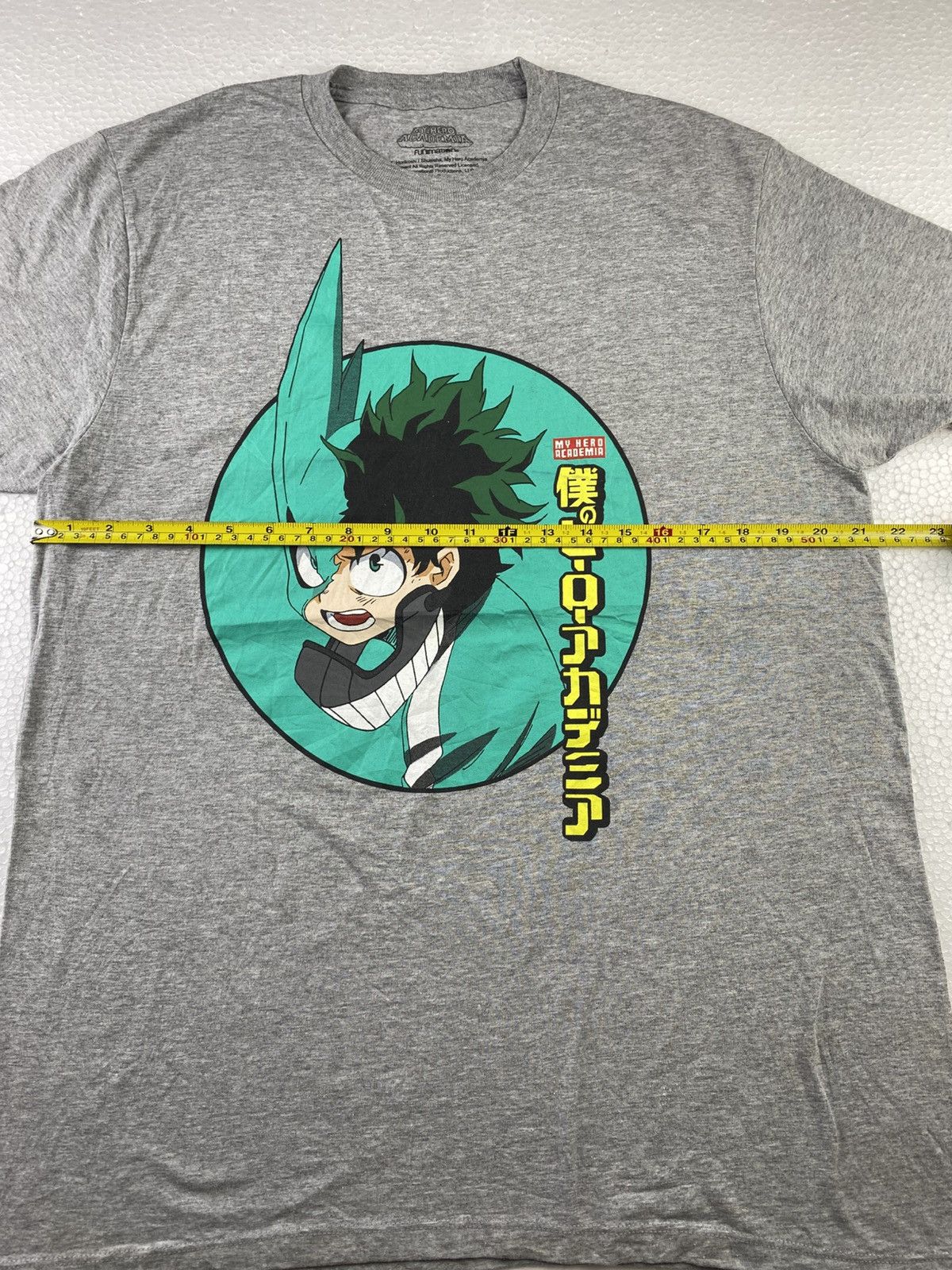 Anime × Vintage MY HERO ACADEMIA DEKU MASK (B4) Size US L / EU 52-54 / 3 - 5 Thumbnail