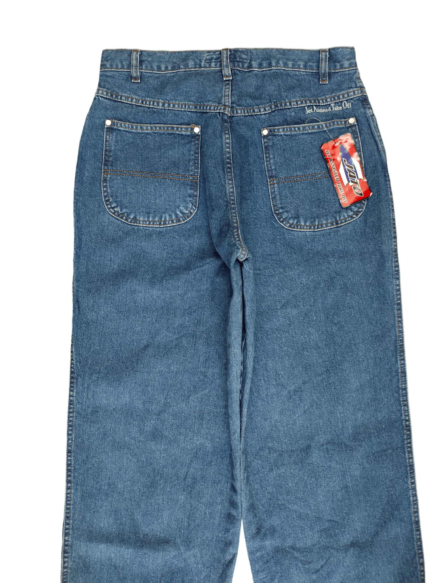 Vintage Crazy Vintage Y2k Jato Wide Leg Jnco Style Baggy Jeans Size US 31 - 11 Thumbnail