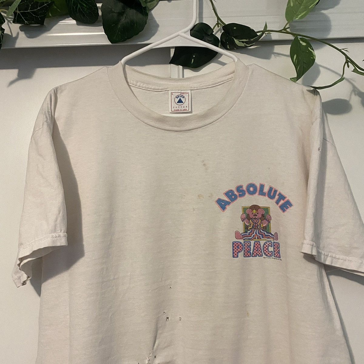 Band Tees Vintage 1994 Grateful Dead Absolute Peace Band Tee Size US L / EU 52-54 / 3 - 6 Thumbnail
