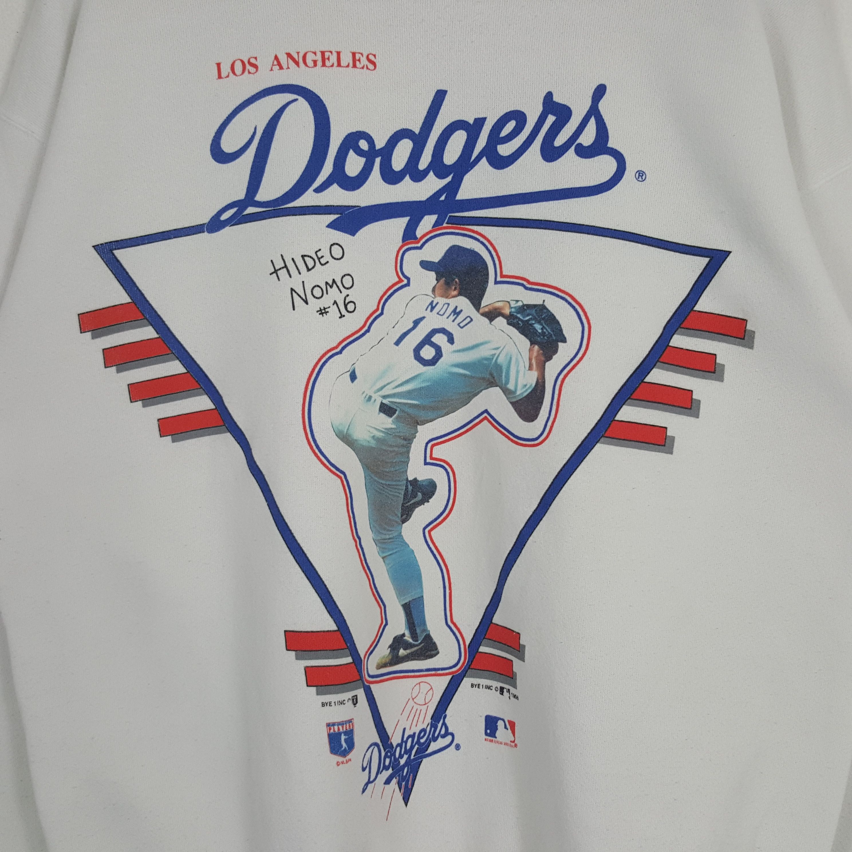 MLB × Vintage Vintage Los Angeles Dodgers Baseball Teams 90's Sweatshirt Size US L / EU 52-54 / 3 - 2 Thumbnail