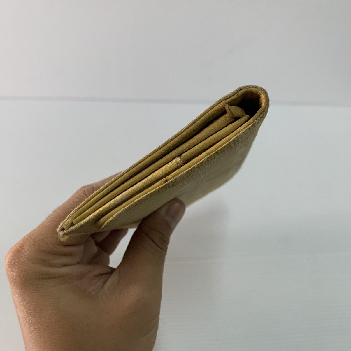 Chanel Chanel Traveline Yellow Long Wallet Size ONE SIZE - 6 Thumbnail