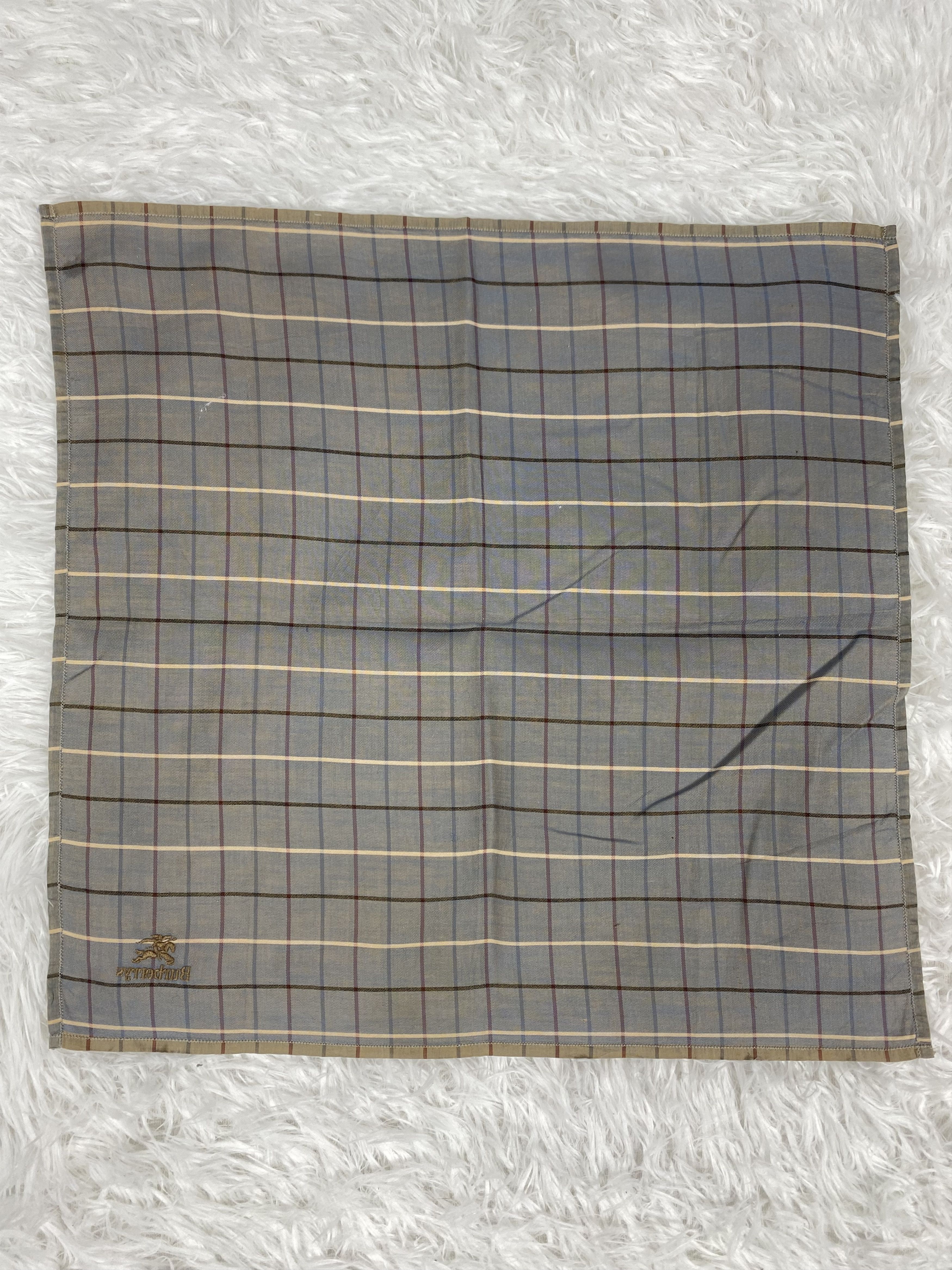 Burberry Vintage Burberry Handkerchief Neckerchief PH0614 Size ONE SIZE - 4 Thumbnail
