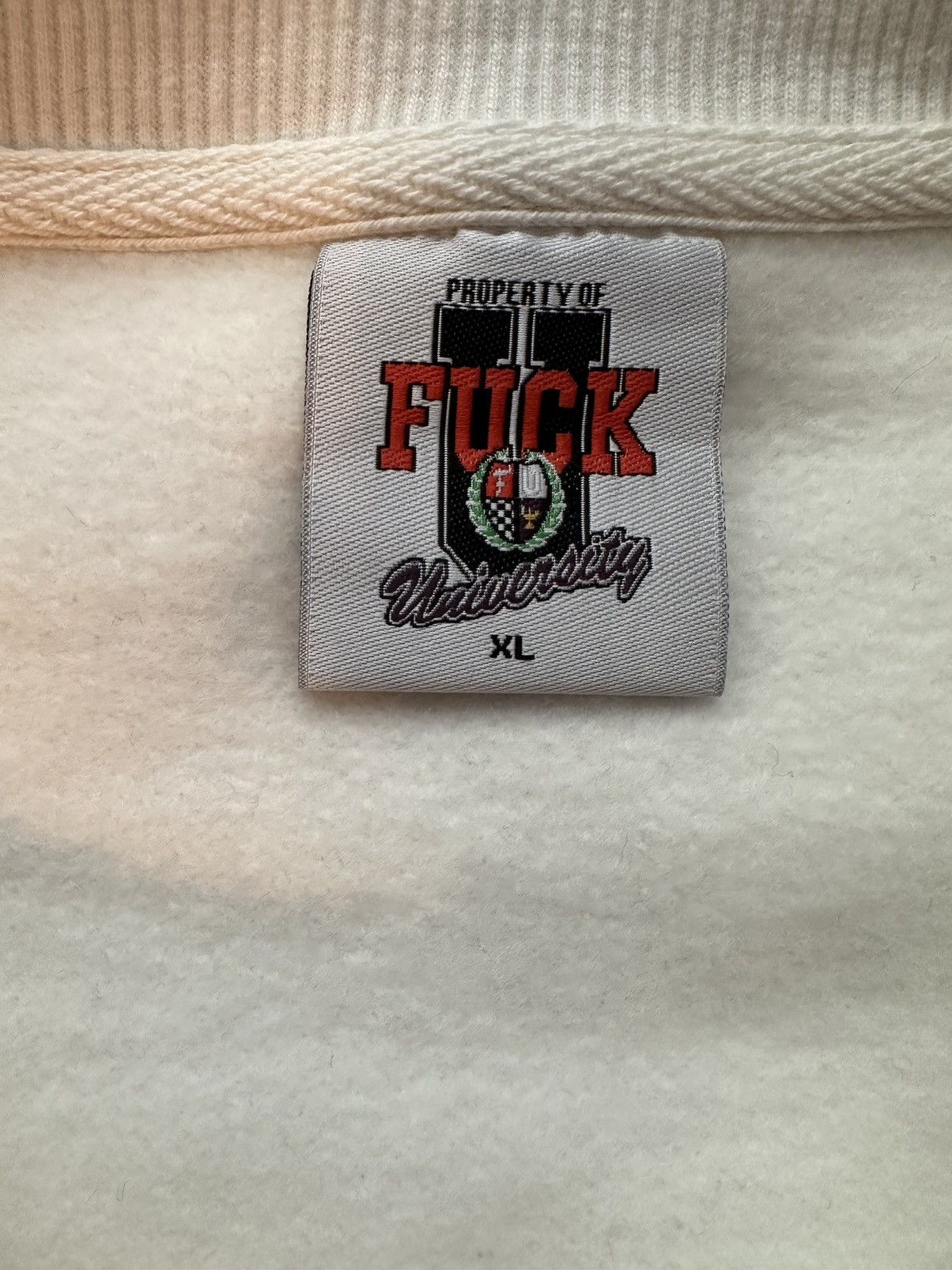 Other F U University Cropped Sweater Size US XL / EU 56 / 4 - 2 Thumbnail