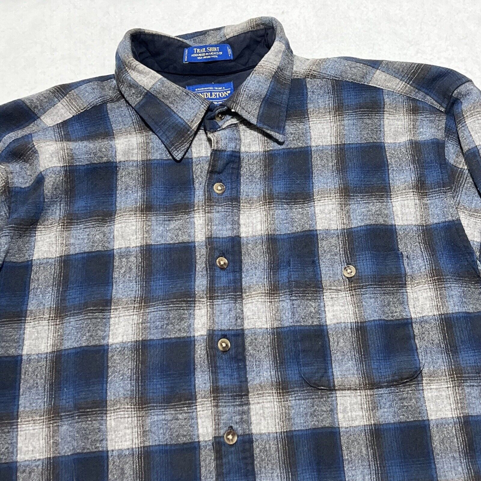 Pendleton Pendleton XL Wool Flannel Shirt 101 Dalmatians Disney Patch Size US XL / EU 56 / 4 - 6 Thumbnail
