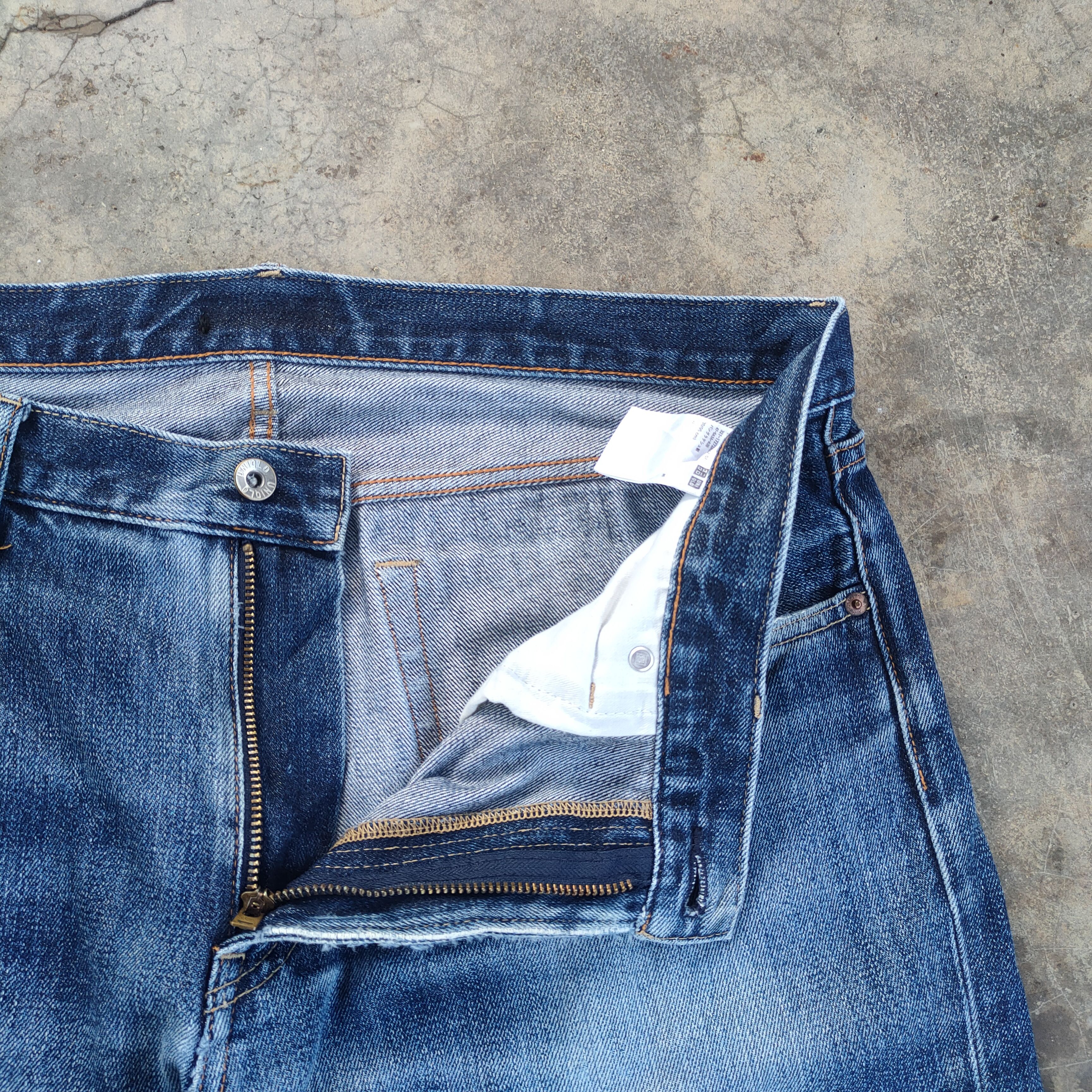 Japanese Brand × Jean × Vintage W38 VINTAGE JAPANESE DISTRESSED FADED JEANS PANTS Size US 38 / EU 54 - 7 Thumbnail