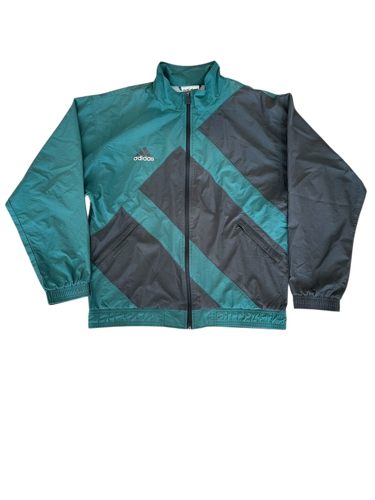 Adidas Vintage Adidas 90s Windbreaker Size US M / EU 48-50 / 2 - 1 Thumbnail