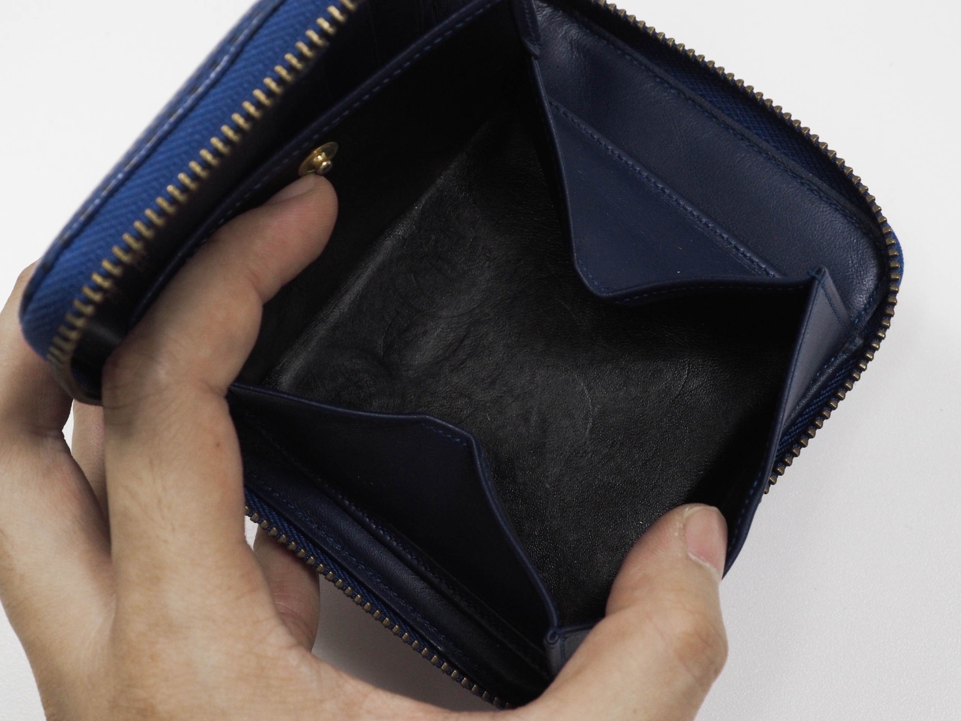 Comme des Garcons Comme des garçons blue leather wallet Size ONE SIZE - 15 Thumbnail