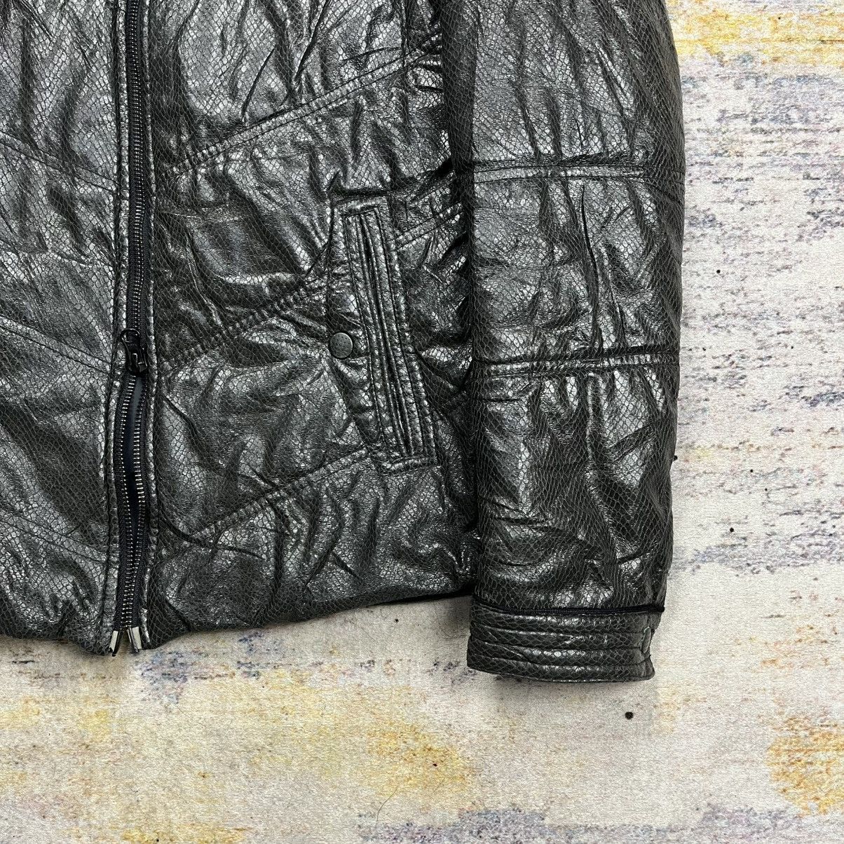 HIDEAWAYS Hideaways snake skin effect riders jacket vkei l.g.b style Size US S / EU 44-46 / 1 - 5 Thumbnail