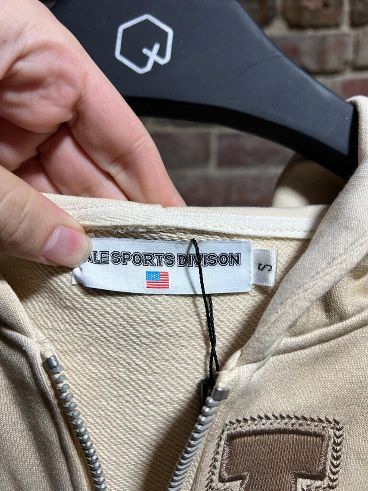 Vale Vale State Zip-Up Hoodie Tan/Brown Sz. S Size US S / EU 44-46 / 1 - 3 Thumbnail