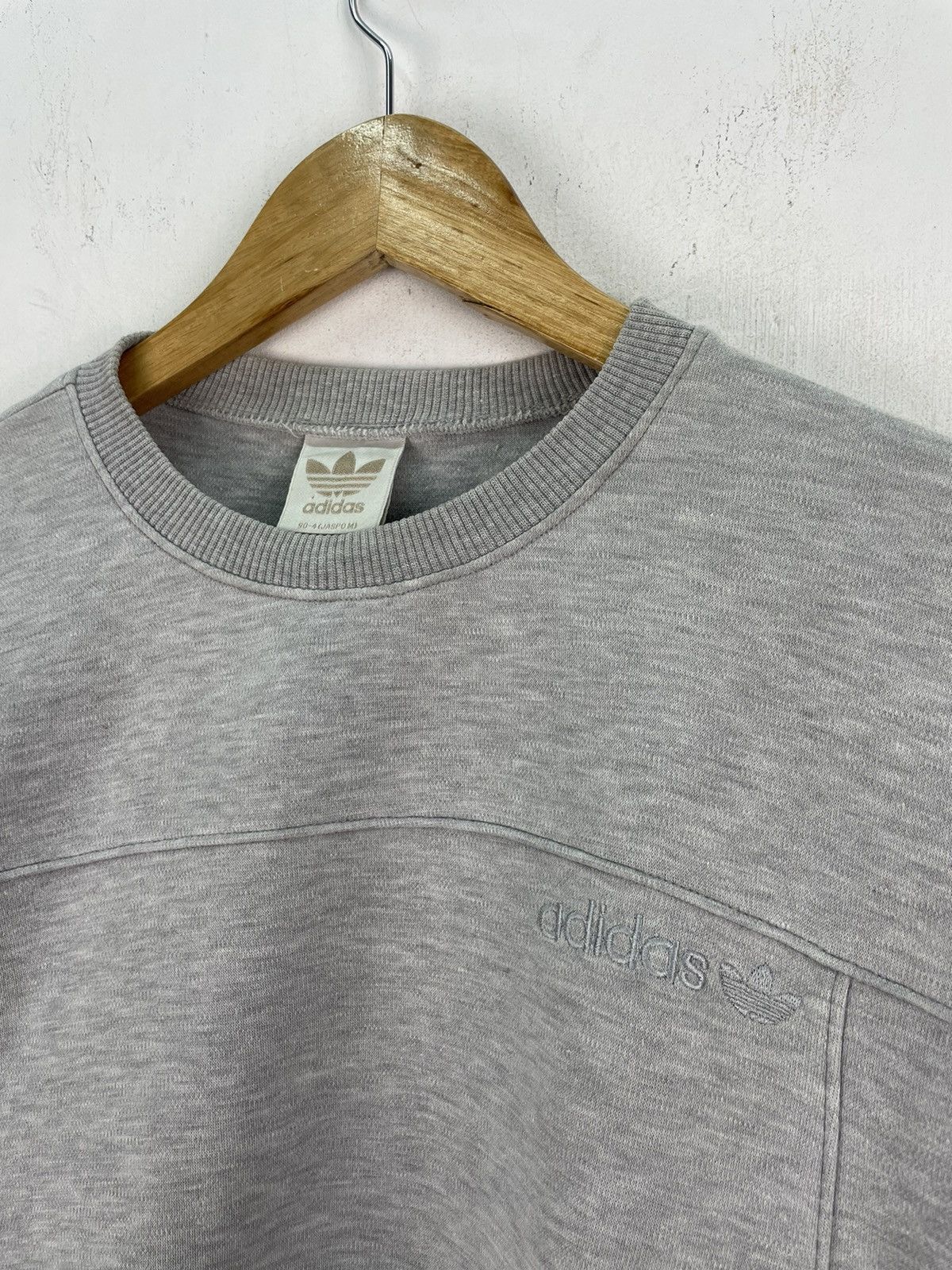 Adidas Vintage 1980s Adidas Sweatshirt Jaspo Japan Size US M / EU 48-50 / 2 - 2 Thumbnail