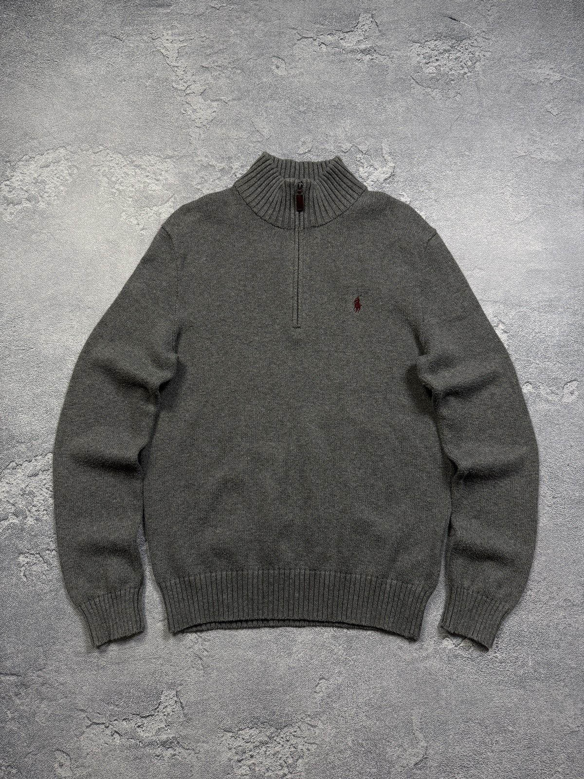 Polo Ralph Lauren Vintage Polo Ralph Lauren 1/4 Zip Sweater 90s Old Money Size US S / EU 44-46 / 1 - 1 Thumbnail