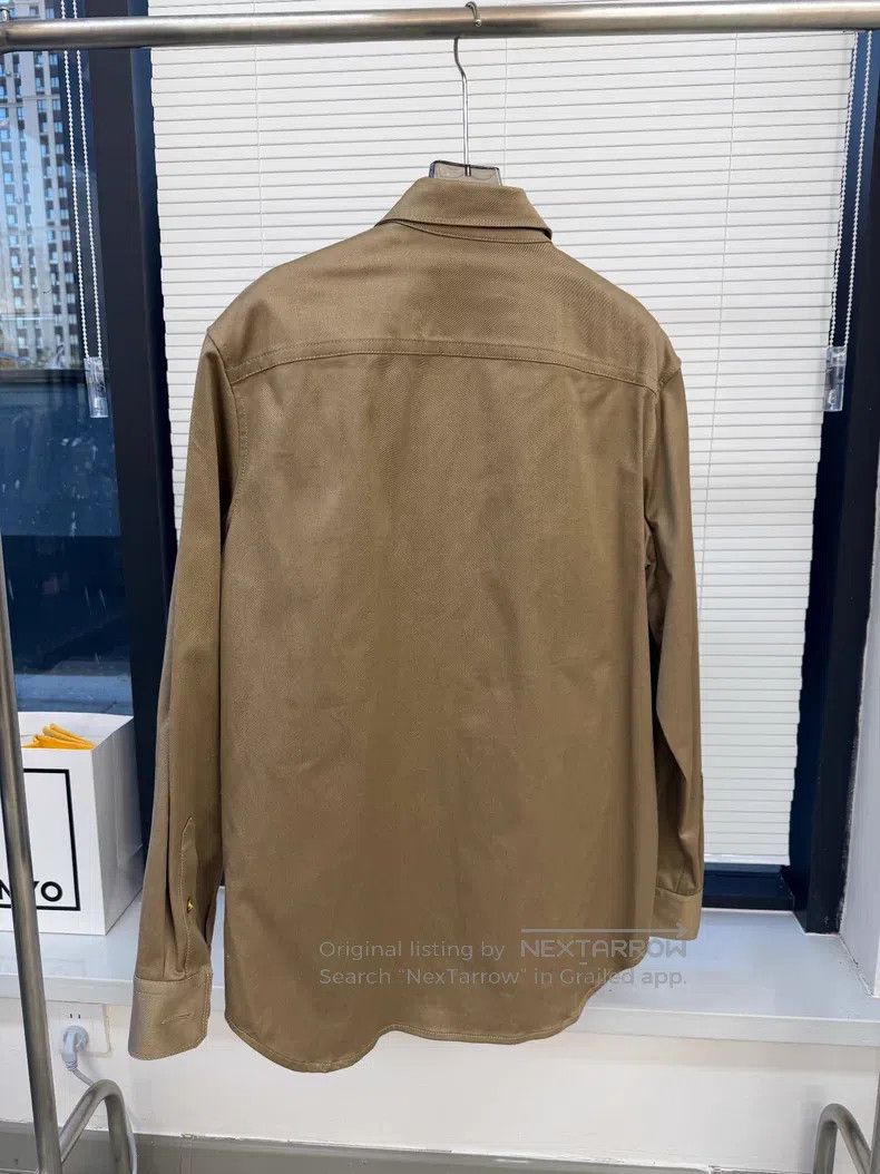 Versace Versace Black and gold medusa shirt coat Size US XXS / EU 40 - 2 Thumbnail