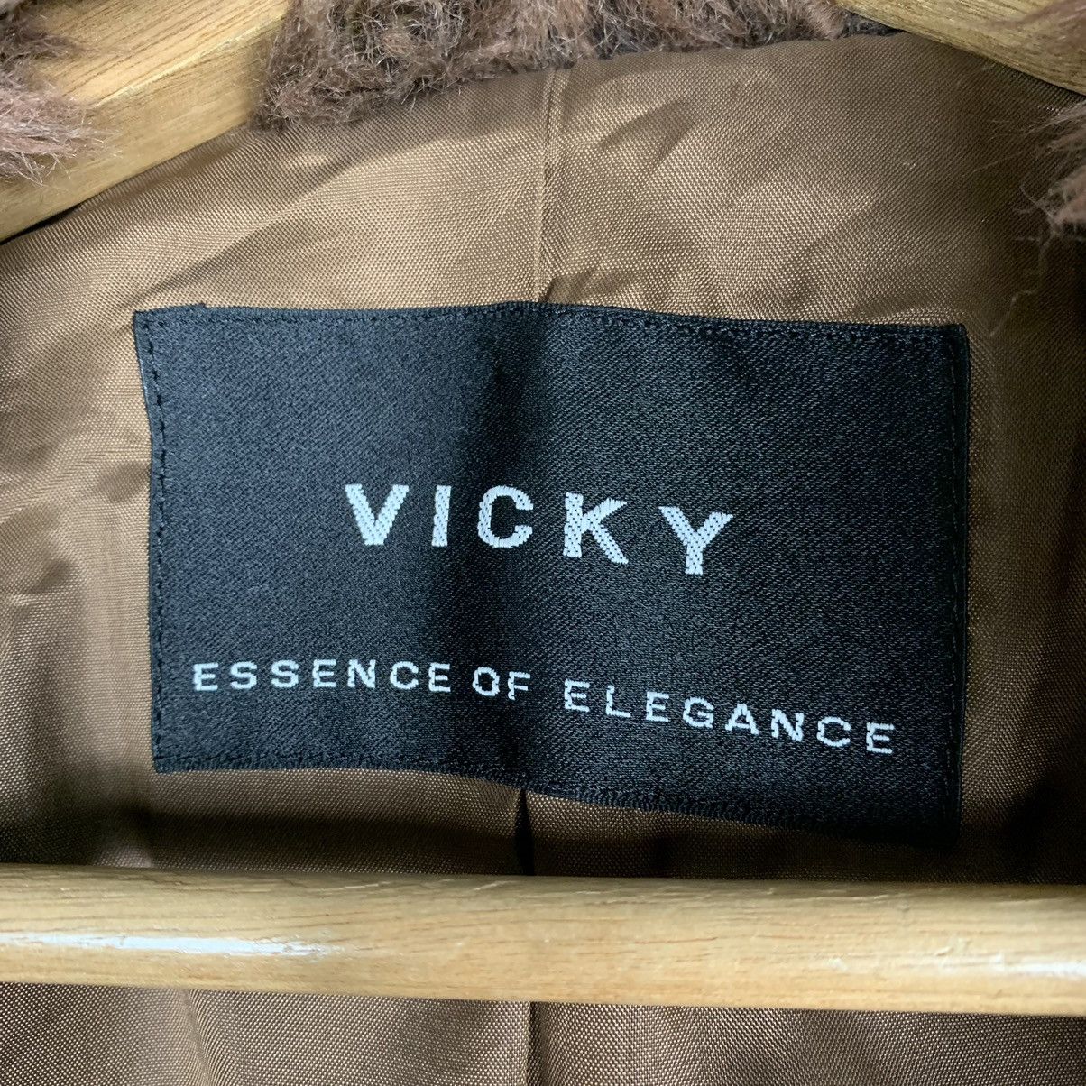 Japanese Brand Japanese Brand Vicky Faux Fur Elegance Coat Size M / US 6-8 / IT 42-44 - 15 Thumbnail