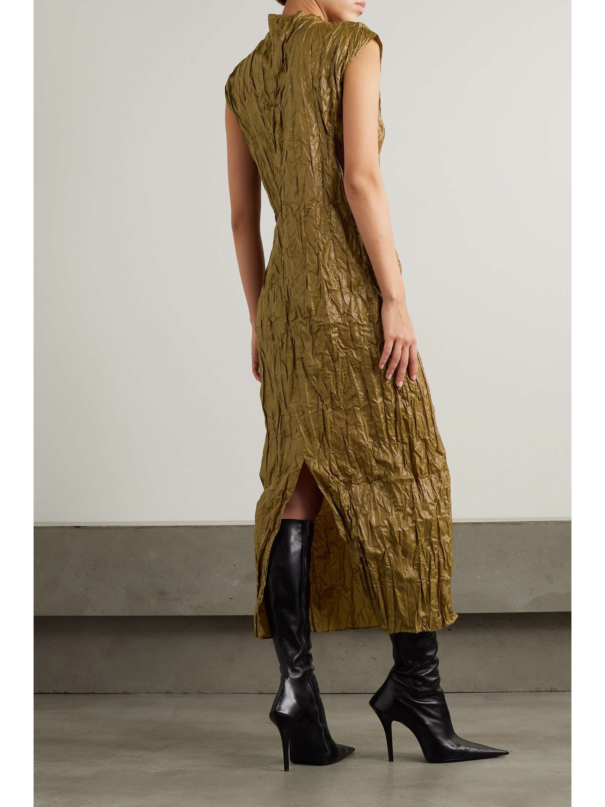 Acne Studios $900 Acne Studios Crinkled Maxi Dress Size M / US 6-8 / IT 42-44 - 3 Thumbnail