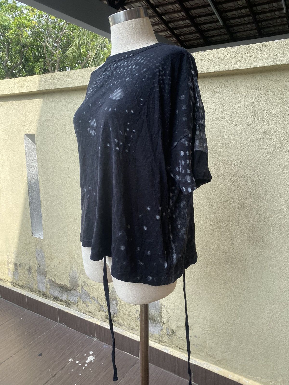 Ann Demeulemeester overprinted black low Size XXS / US 00 / IT 34 - 4 Thumbnail