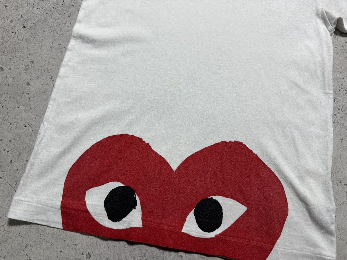 Comme des Garcons PLAY Play Comme des Garcons CDG Luxury T-Shirt Big Logo Size US M / EU 48-50 / 2 - 4 Thumbnail
