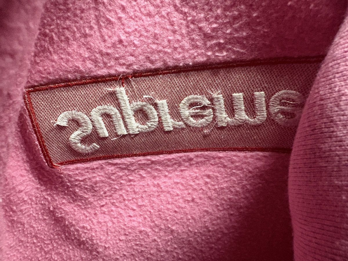 Supreme SUPREME BOX LOGO CREWNECK SWEATSHIRT PINK SIZE MEDIUM 2015 Size US M / EU 48-50 / 2 - 10 Thumbnail
