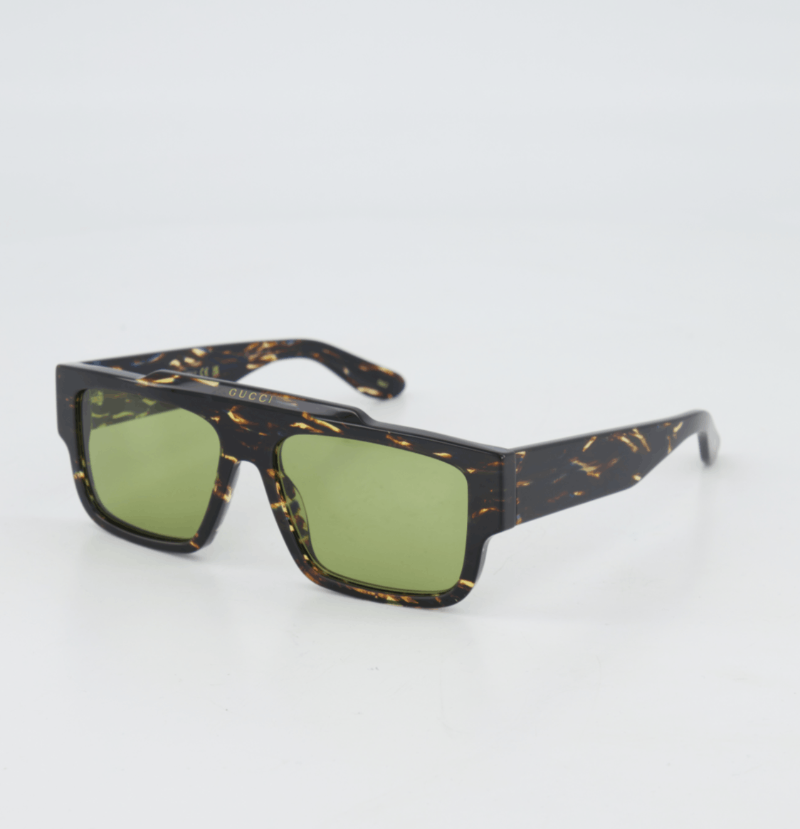 image of New Gucci Gg1460S - 002 Tortoise Sunglasses in Brown, Men's