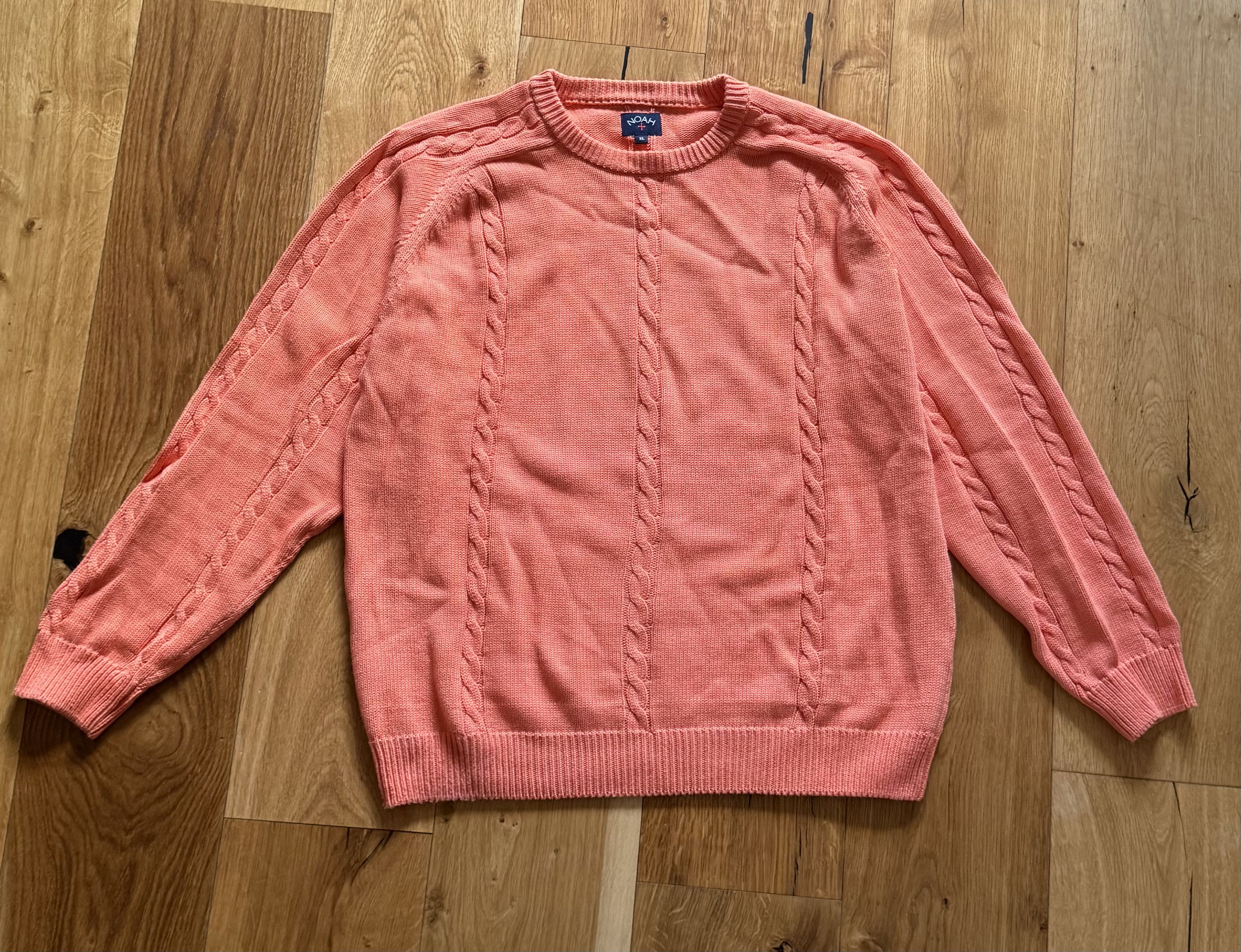 Noah Cable Cotton Sweater Size US XL / EU 56 / 4 - 2 Thumbnail