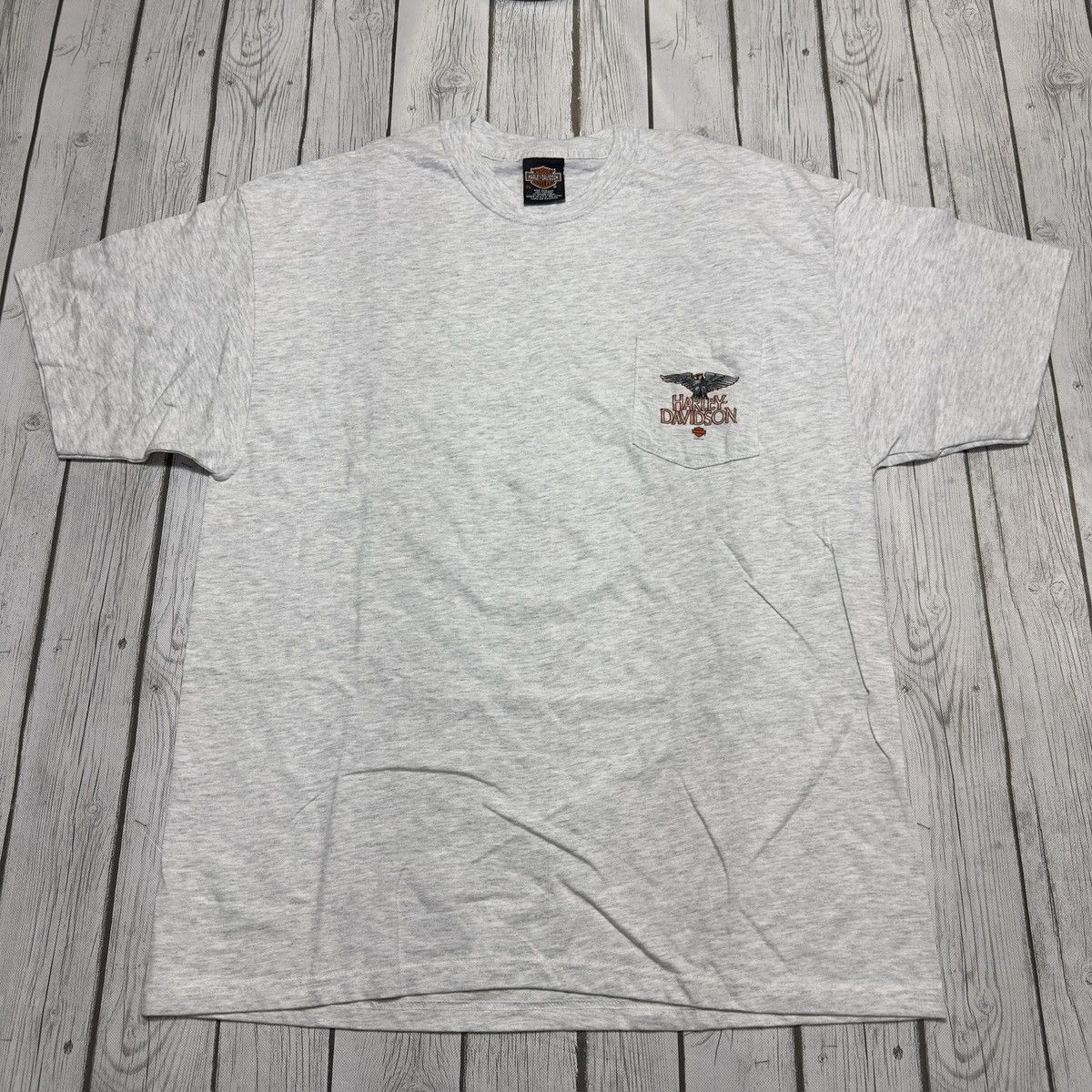 Harley Davidson × Vintage Vintage Harley Davidson tee Size US XL / EU 56 / 4 - 2 Thumbnail