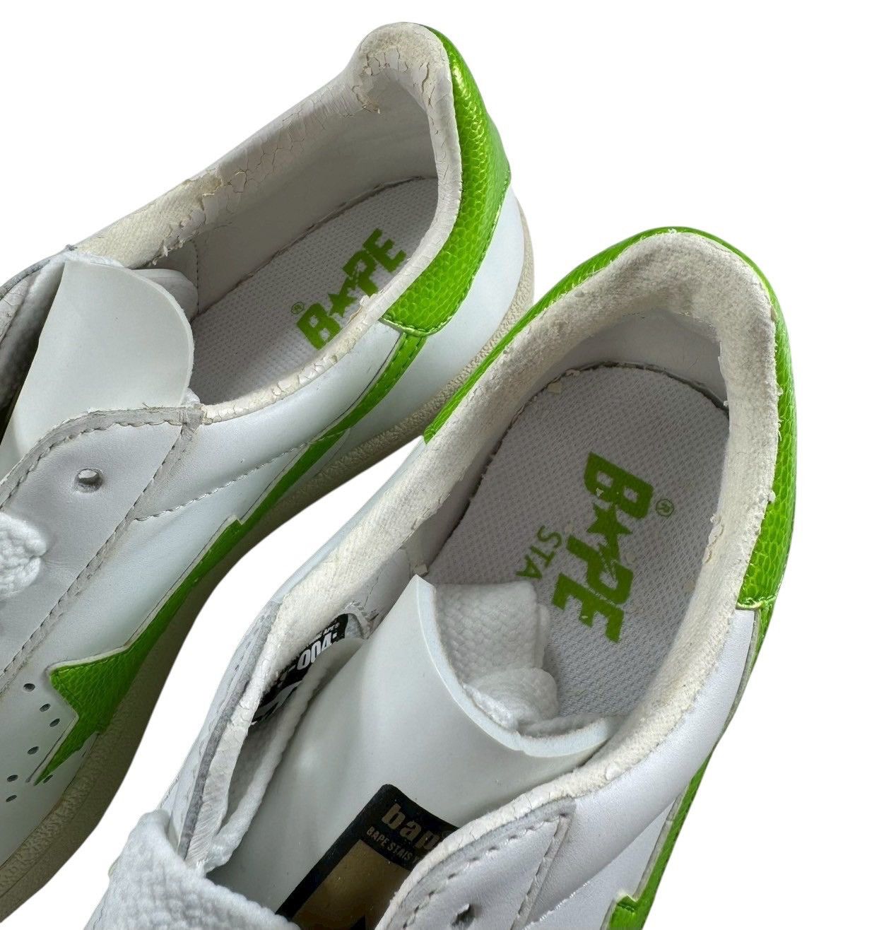 Bape BAPE Skull Sta White/Green snake Size US 9 / EU 42 - 9 Thumbnail