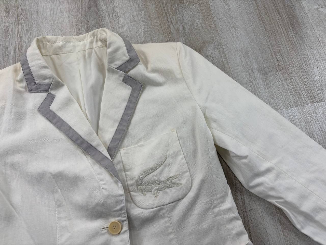 Lacoste × Vintage Womens vintage blazer Lacoste Size 38 Size S / US 4 / IT 40 - 4 Thumbnail