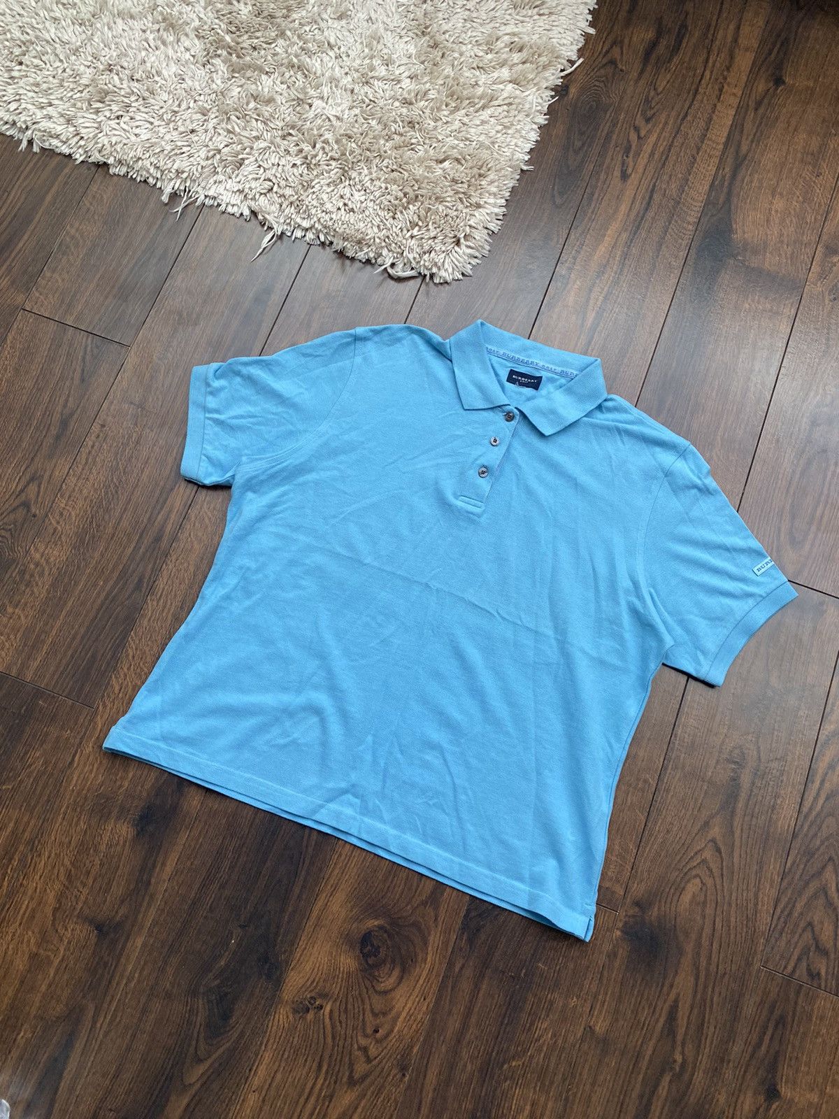 Burberry Rare Burberry Golf polo shirt Luxury Designer Size US L / EU 52-54 / 3 - 1 Thumbnail