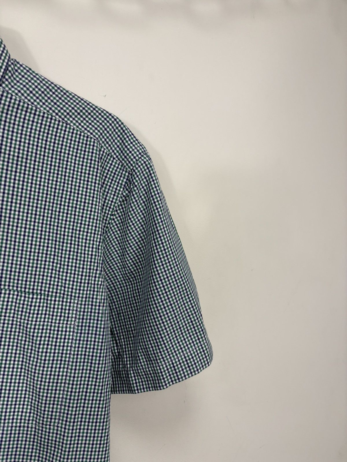 Other Bruli Swiss Made Men’s Gingham Check Short Sleeve Shirt Size US L / EU 52-54 / 3 - 5 Thumbnail
