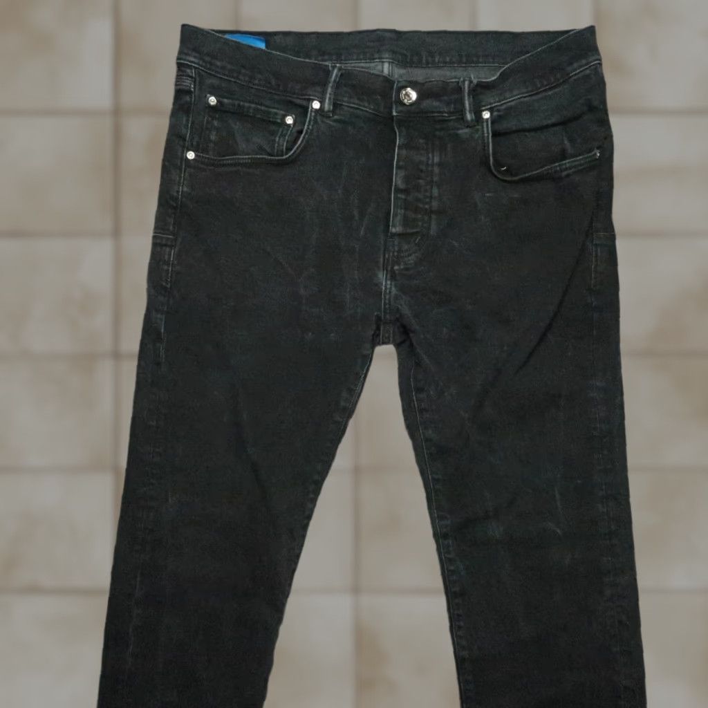 J Brand Purple Brand Jeans Mens 36x34 Black P001 5 Pocket Limited Edition Button Fly Shirt/Jeans (note: structural issue) Size US 36 / EU 52 - 1 Thumbnail