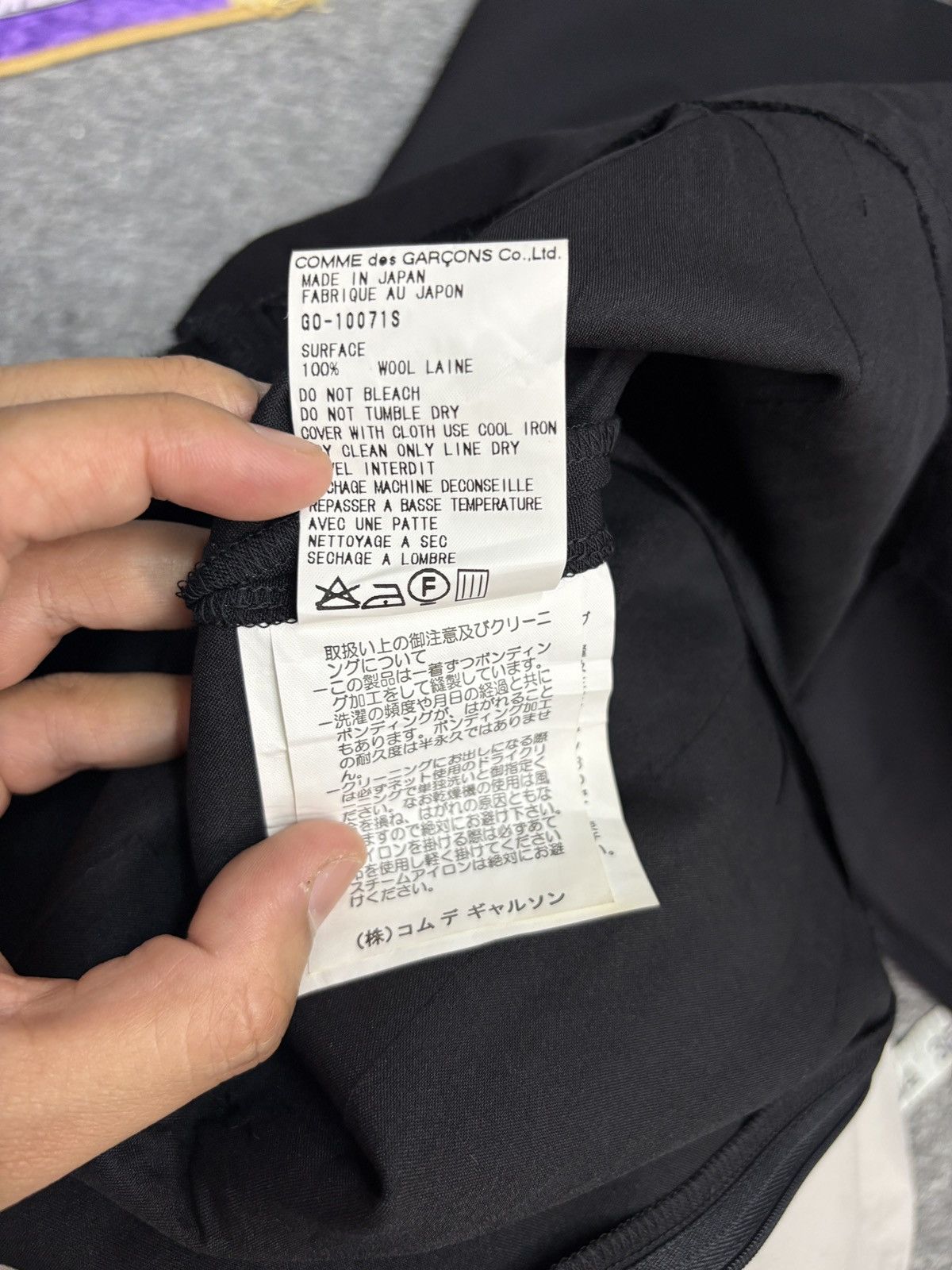 Comme des Garcons × Vintage Vintage AD1998 Comme Des Garcons Gabardine Dress Wool Laine Size S / US 4 / IT 40 - 7 Thumbnail