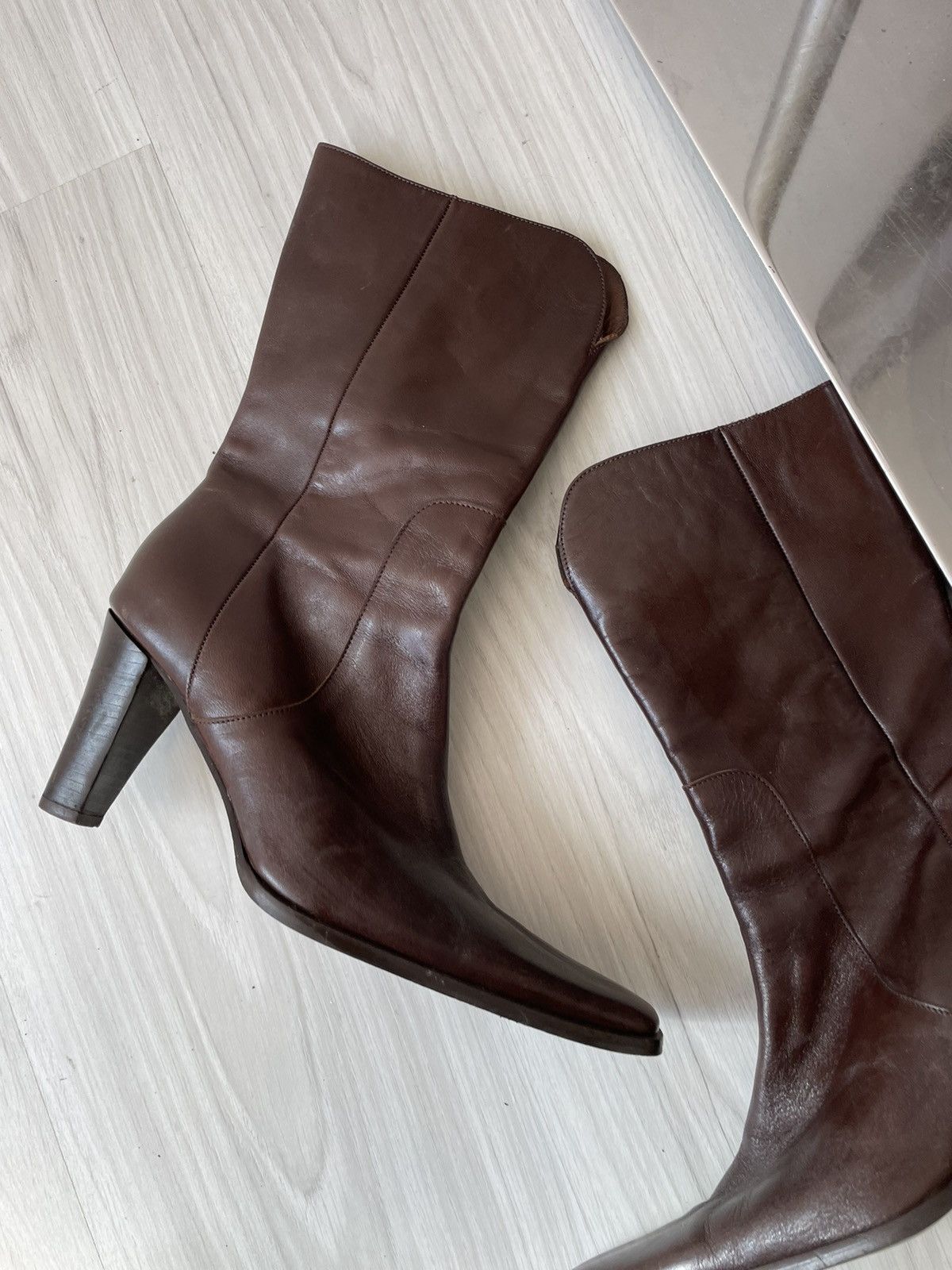 Vintage y2k leather boots Size US 6.5 / IT 36.5 - 7 Thumbnail