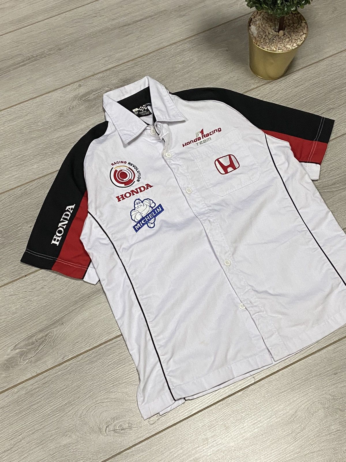 Honda Honda shirt buttons racing Size US M / EU 48-50 / 2 - 4 Thumbnail