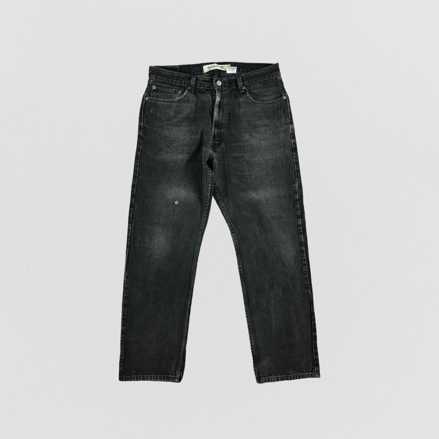 Levi's × Vintage Vintage Faded Black Levis 505 Jeans-JM2557 Size US 36 / EU 52 - 1 Thumbnail