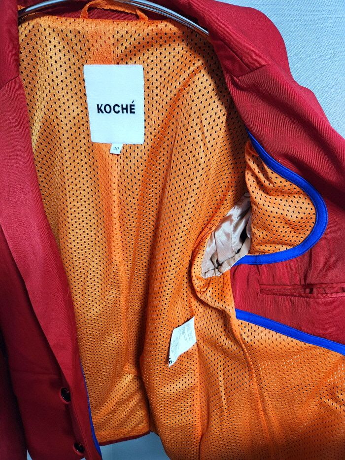 Other koche 레드 하이브리드 블레이져 Size S / US 4 / IT 40 - 6 Thumbnail