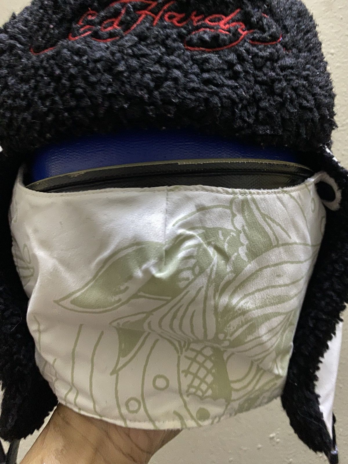 Ed Hardy Rare Ed Hardy Winter Trapper Ushanka Y2K Vintage Size ONE SIZE - 3 Thumbnail