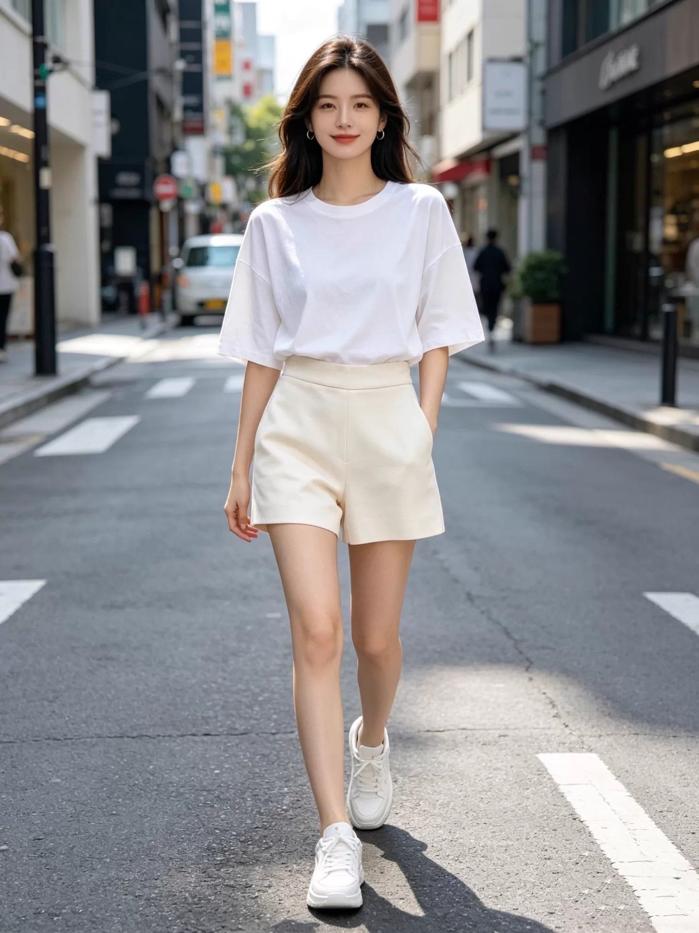 Dior Dior High-Waist Wool-Silk Shorts Cream 34 Size 25" / US 0 / IT 36 - 1 Thumbnail